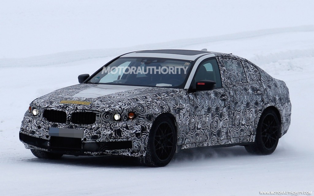 2018 BMW M5 Spy Shots-3
