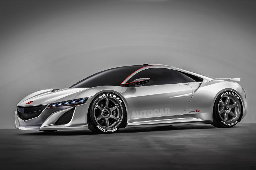 Acura NSX Type R rendering