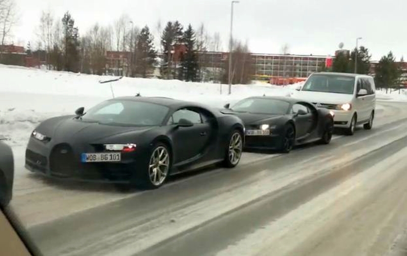 Bugatti Chiron Prototype Testing in Sweden-3