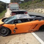 Lamborghini Bicolore Crash in France-2