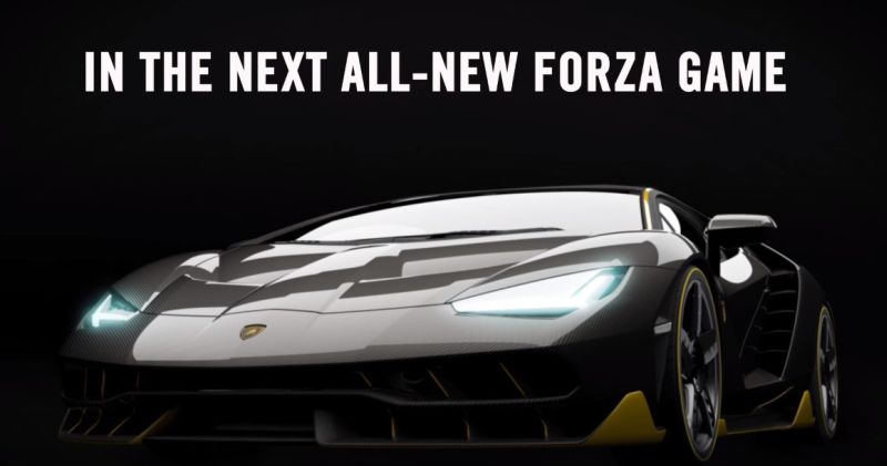 Microsoft Reveal Lamborghini Centenario as new Forza 6 Cover Car