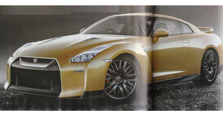 Nissan GT-R Facelift Rendering Japan-1