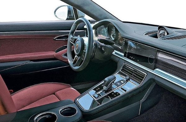 2017 Porsche Panamera interior leaked