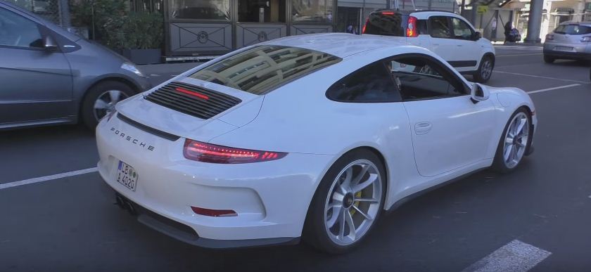 First Porsche 911 R Spotted in Monaco