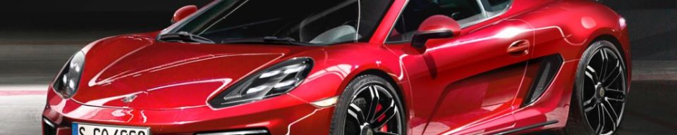 Porsche 960 digital rendering