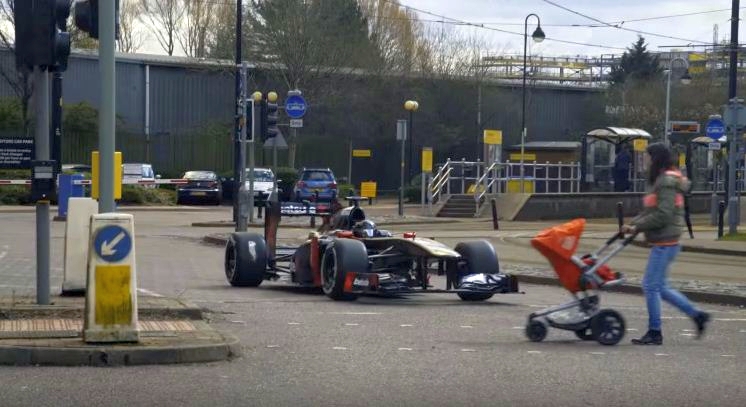 Team Betsafe F1 car for Gumball 3000