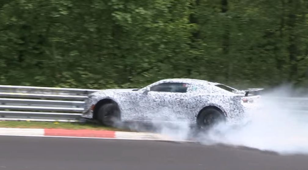 2016 Camaro Z/28 Crashed at the Nurburgring