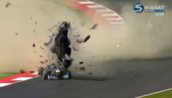 Formula 3 Red Bull Ring crash