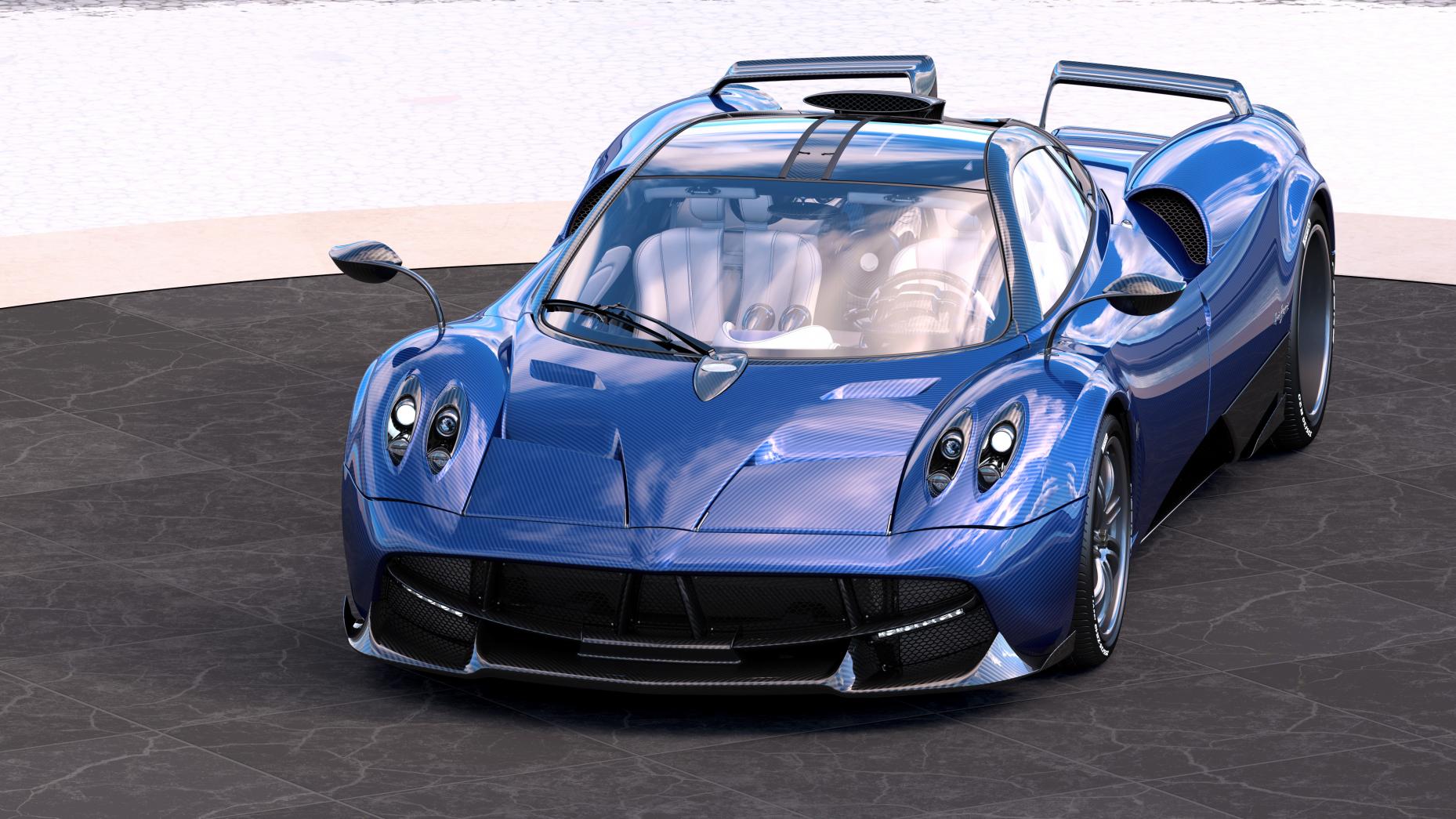 Pagani Huayra Roadster Spotted