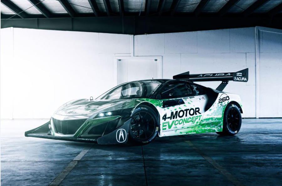 Acura NSX EV to Race at Pike Peak Hill Climb