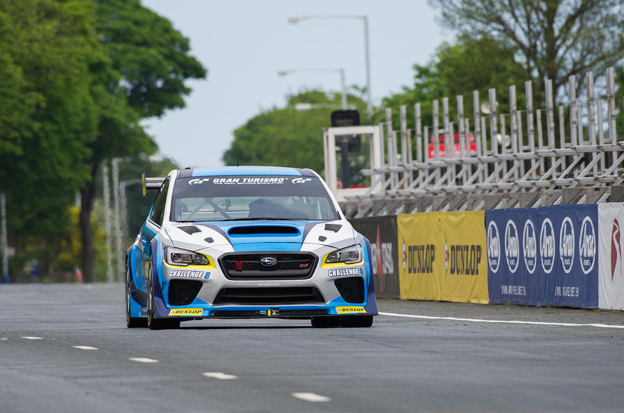 Modified Subaru WRX STI Smashes Isle of Man TT lap record