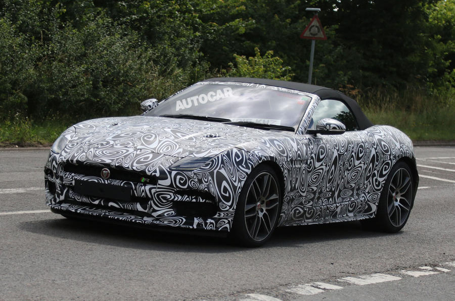 SCOOP: Jaguar F-Type R Facelift Spied