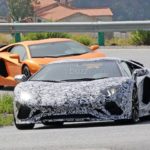 Lamborghini Aventador facelift- spy shots-1