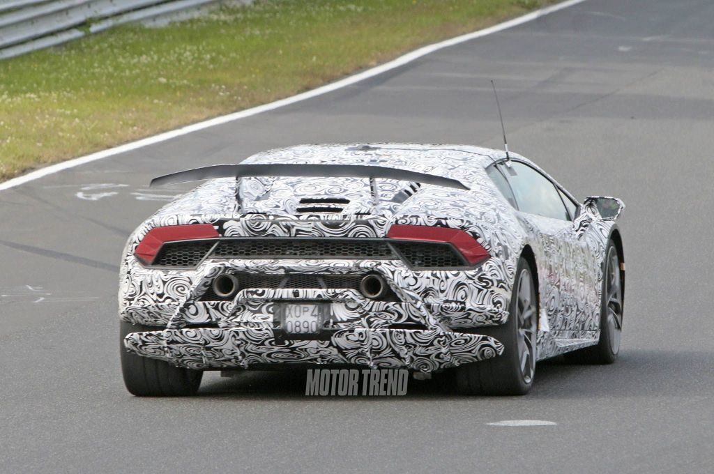 Lamborghini Huracan Superleggera spy shots-2