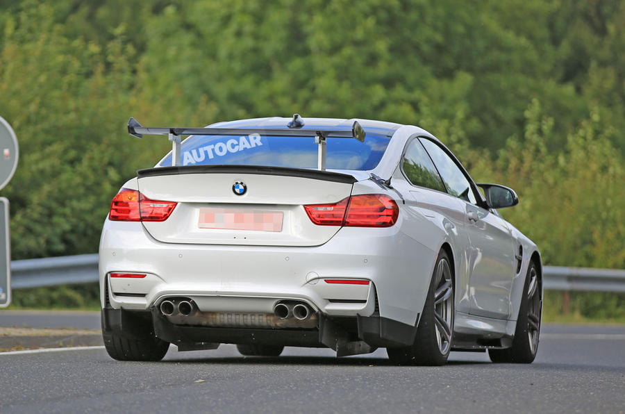 BMW M4 GT4 prototype caught testing-2
