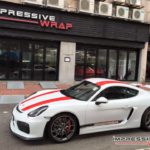 Cayman GT4 with Porsche 911 R livery-4