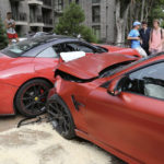 Lithuanian BMW M4 crashes into Ferrari California-2