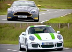 Porsche 911R vs Aston Martin Vantage S