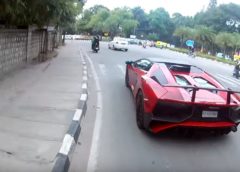 India’s First Lamborghini Aventador SV Roadster spotted