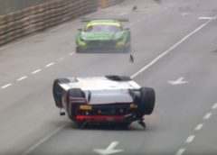 Audi R8 LMS Flips During FIA GT Race at Macau GP