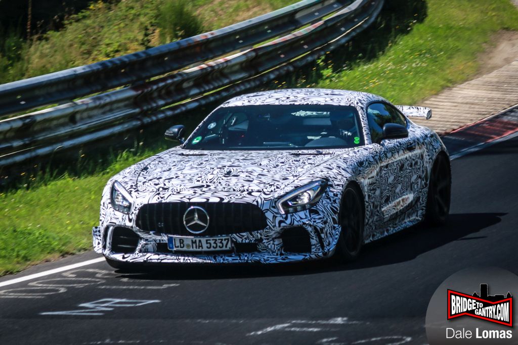 2018 Mercedes-AMG GT Black Series Test Mule-prototype spotted-Nurburgring