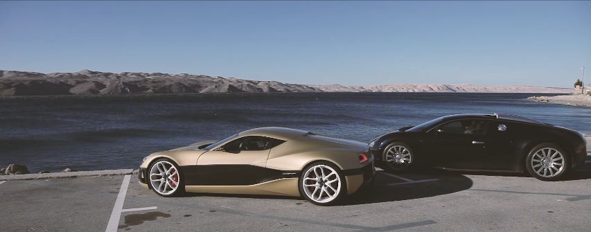Rimac Concept One vs Bugatti Veyron