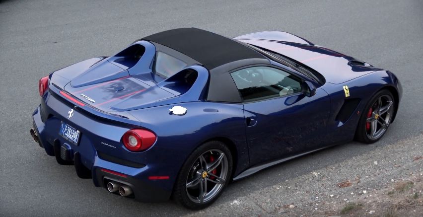 Ferrari F60 America spotted