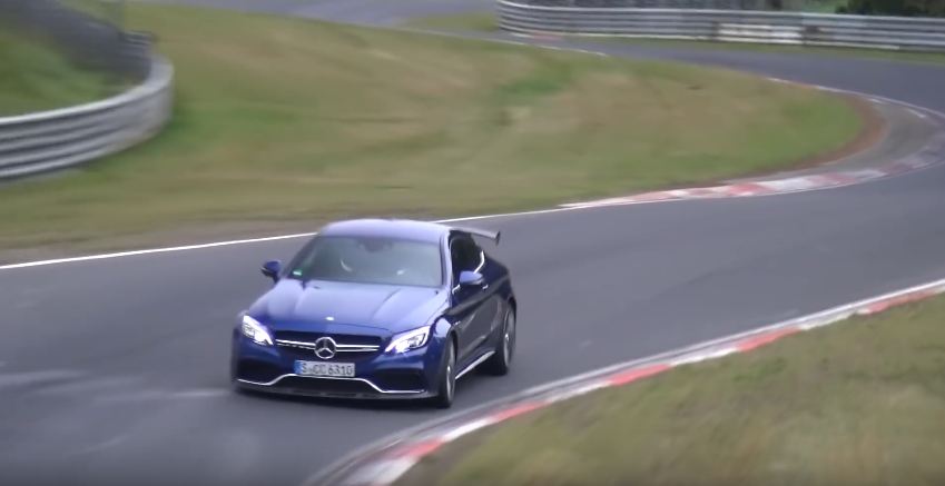 Mercedes-AMG C63 R Coupe spotted at Nurburgring