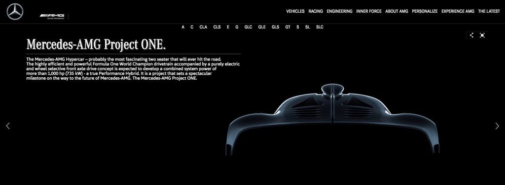 Mercedes-AMG Project One Hypercar- AMG R50- 2017 Detroit Motor Show