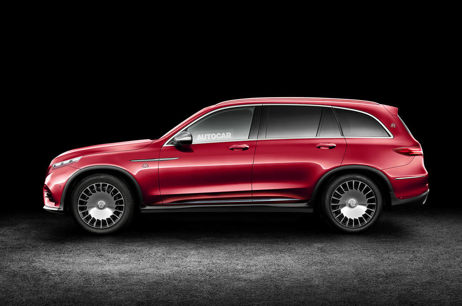 Mercedes-Maybach SUV rendering by Autocar