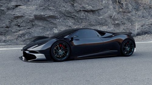 Mid-engine Aston Martin Vulcan concept-Adrien Fuinel-4