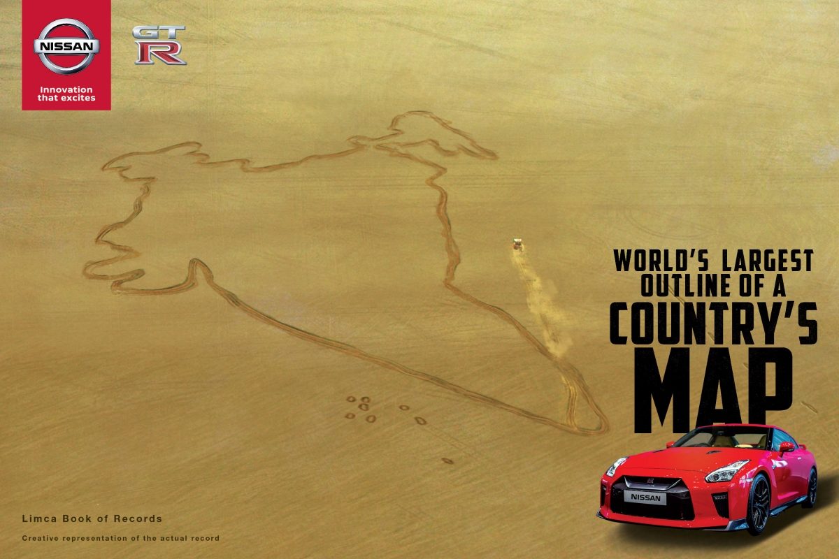 Nissan GT-R Limca Book of Records- Republic Day India-1