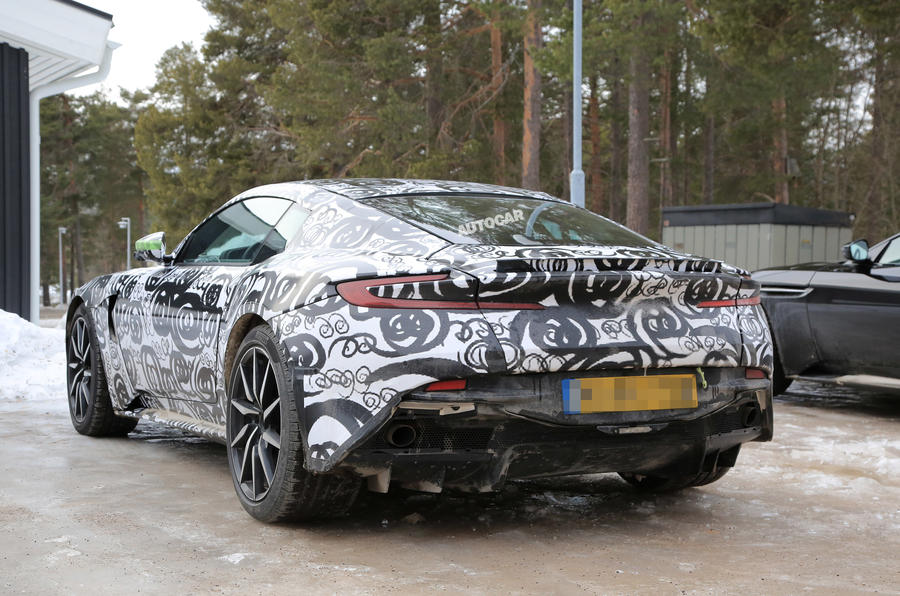 2018 Aston Martin Vantage Spy Shots-7