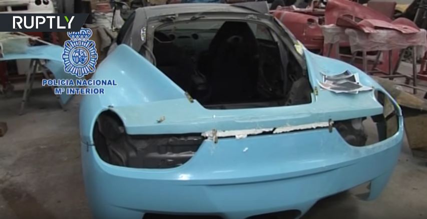 Counterfeit Ferrari kit car factory busted in Spain