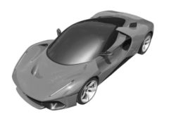 Ferrari Megacar Patent Images: Potential LaFerrari Replacement or a One-off?