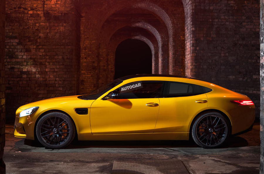 Mercedes-AMG GT4 Saloon Concept Rendering-1