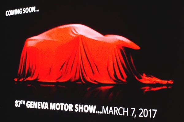 TAMO Futuro sports car concept-2017 Geneva Motor Show