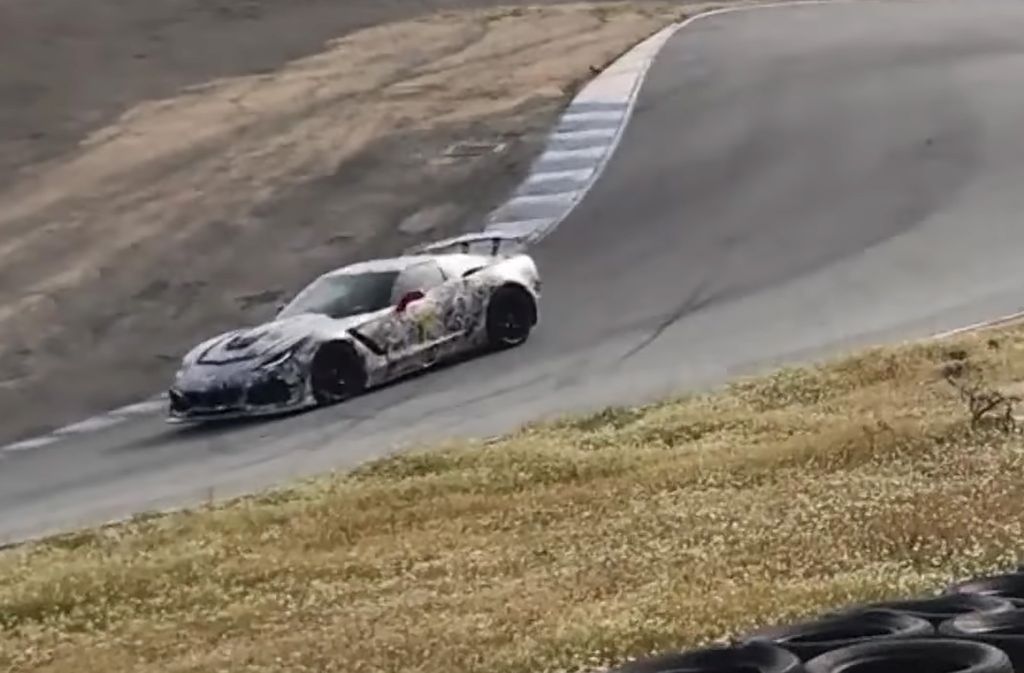 2018 Chevrolet Corvette ZR1-Laguna Seca-Spy Shots-1