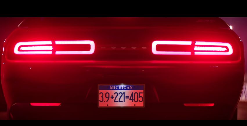 Dodge Challenger Demon engine sound teaser