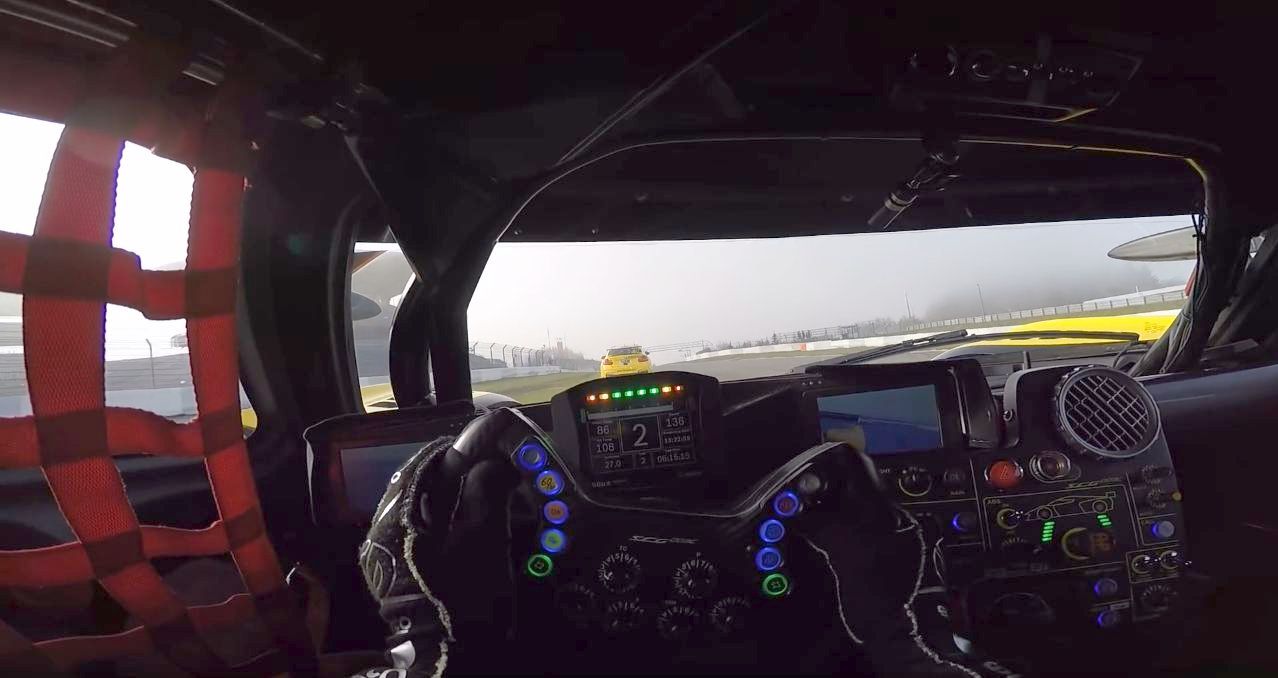 Glickenhaus race car driver POV-VLN-Nurburgring