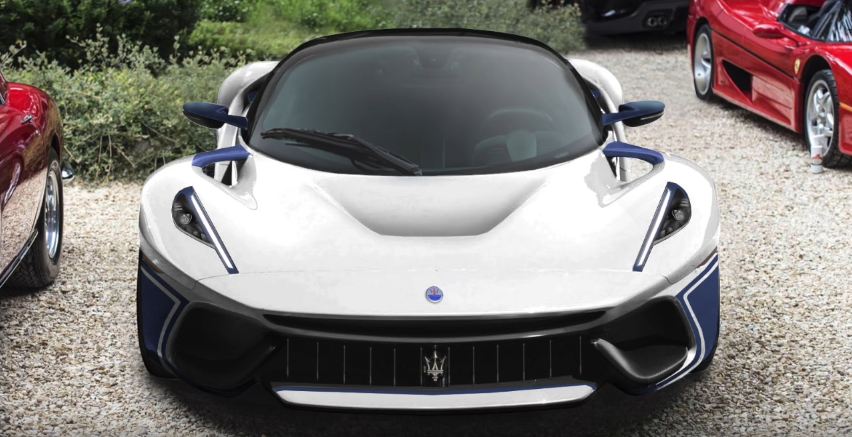 LaFerrari Speciale based Maserati MC12 successor rendering