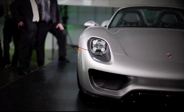 Porsche 918 Spyder headlights