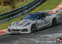 2018 Chevrolet Corvette ZR1-Prototype-Test mule-Nurburgring-1
