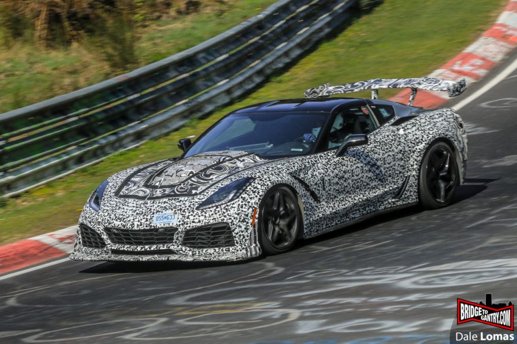2018 Chevrolet Corvette ZR1-Prototype-Test mule-Nurburgring-1