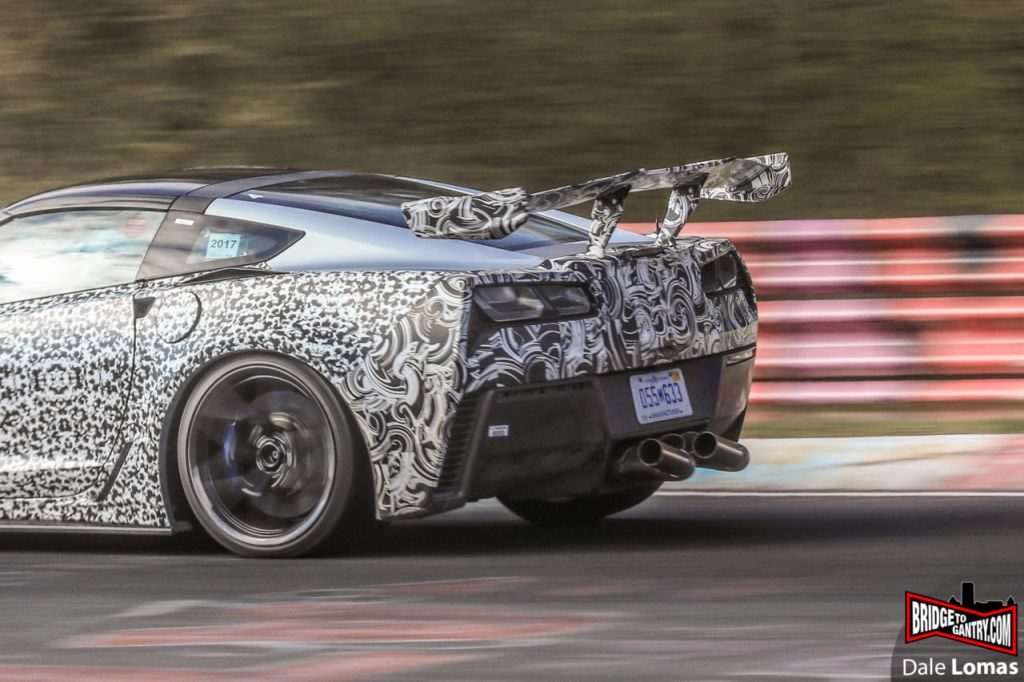 2018 Chevrolet Corvette ZR1-Prototype-Test mule-Nurburgring-2