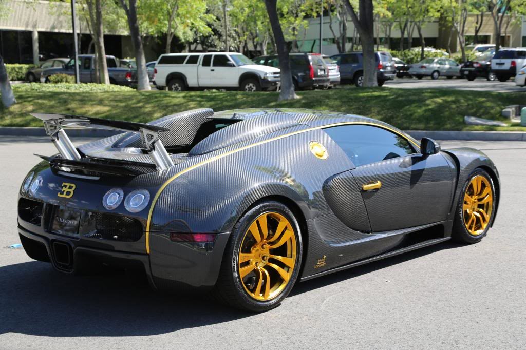 Bugatti Veyron Mansory Linea Vincero d'Oro-3