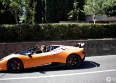 SCOOP: Lamborghini Huracan Performante Spyder Spotted