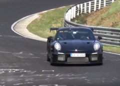 Porsche 911 GT2 RS spotted at Nurburgring