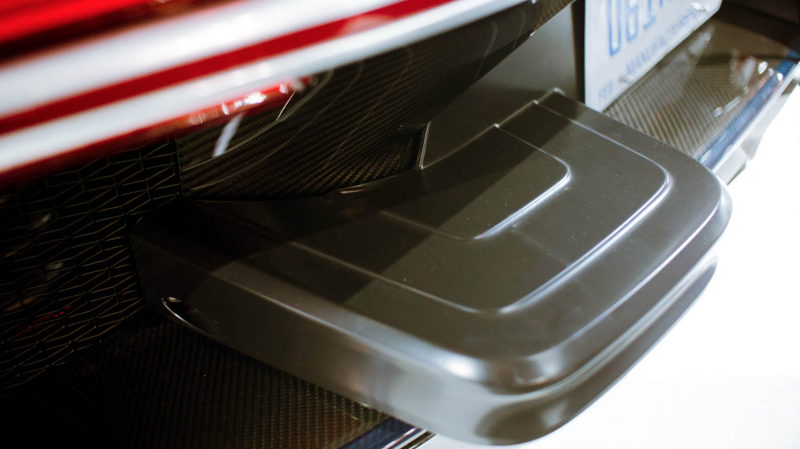 US-Spec Bugatti Chiron bumper extensions
