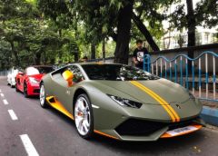 Rare Lamborghini Huracan Avio Spotted in Kolkata, India